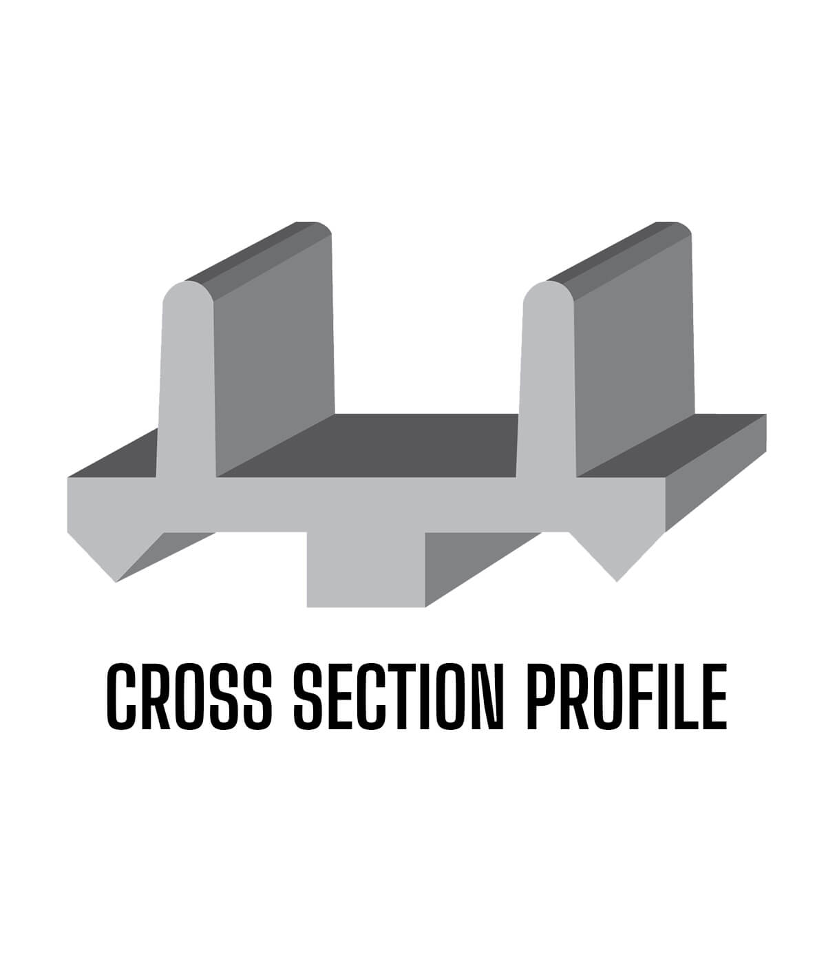 C&A Pro Skis RZ Trail Ski cross section
