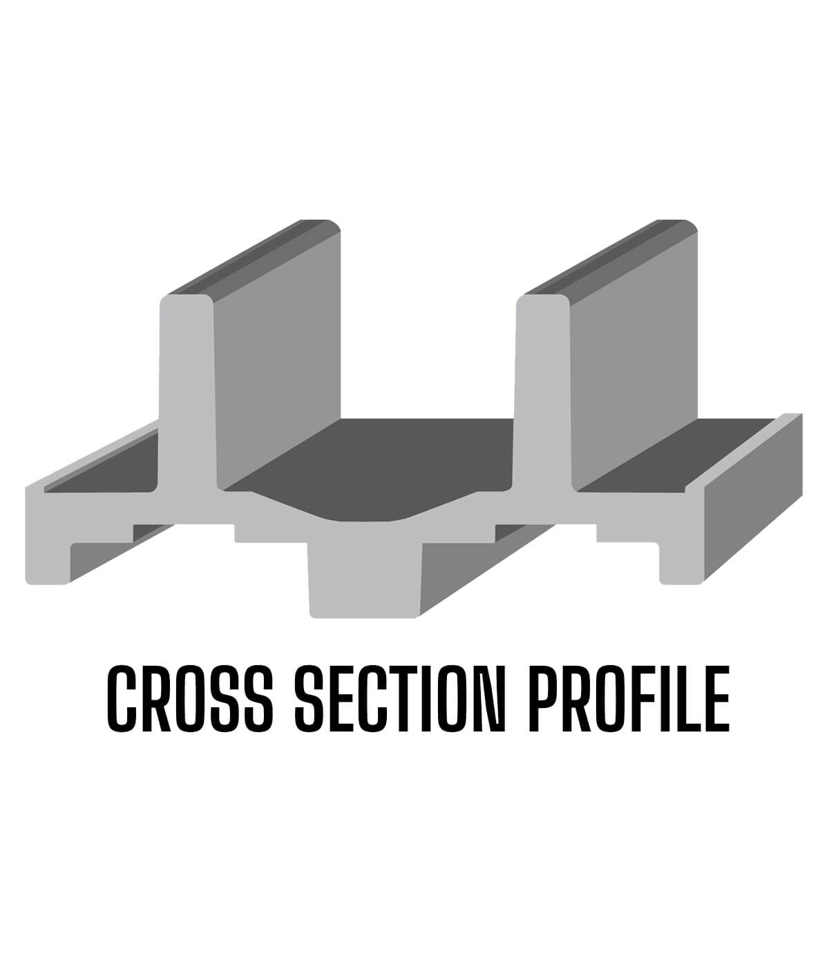 C&A Pro Skis XCS crossover ski cross section