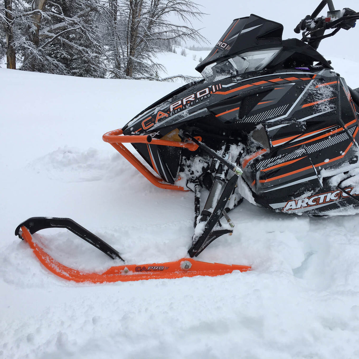 Custom Snowmobile Skis & Bogie Wheels