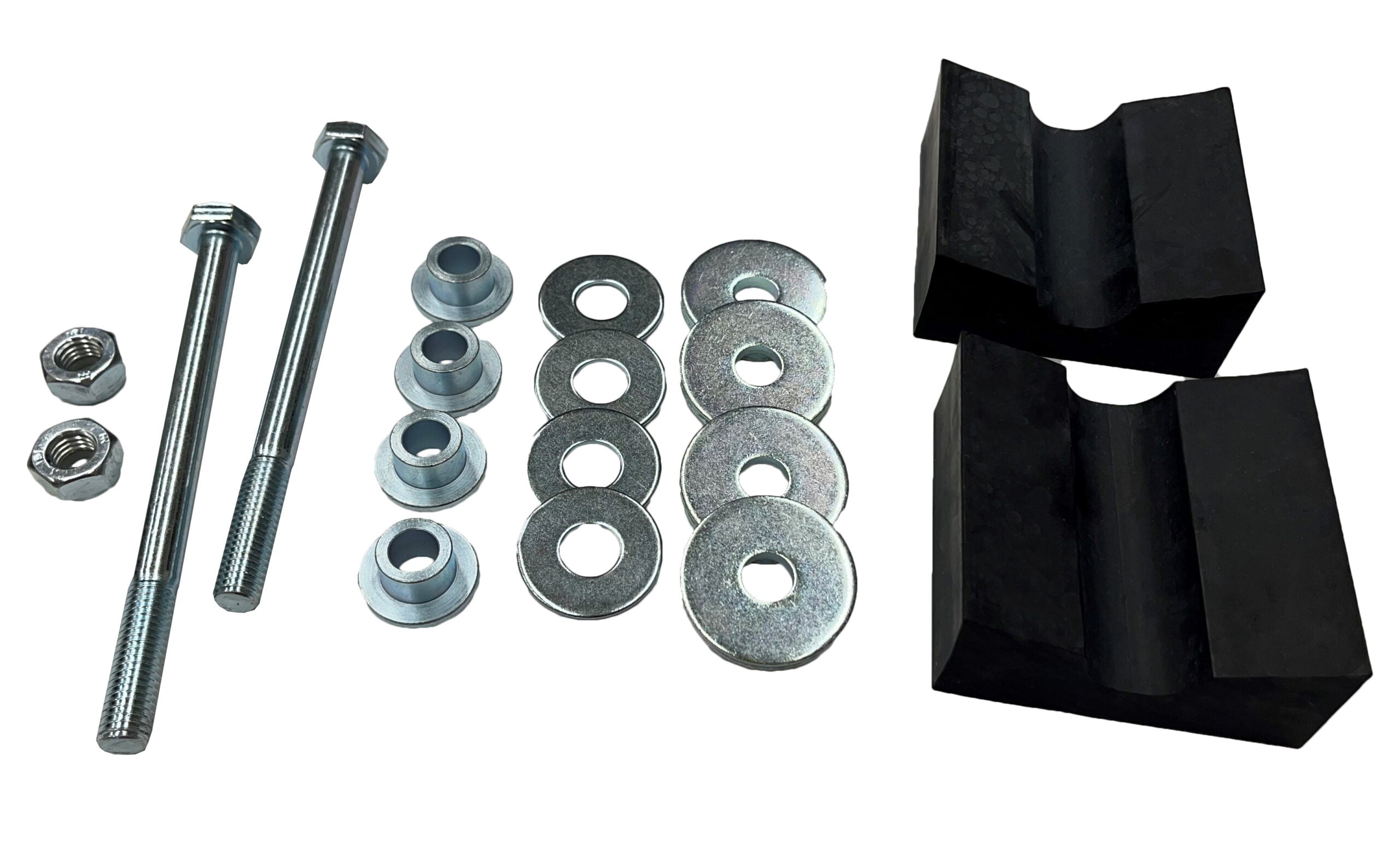 Mounting kit with dampeners and hardware for 2023 and Newer Ski-Doo 120cc and 200cc sleds