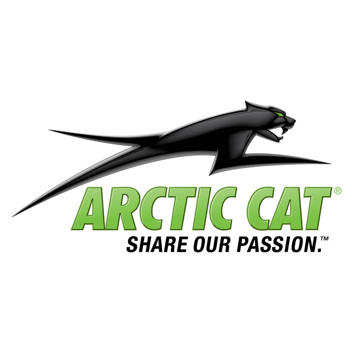 Arctic Cat Share Our Passion logo