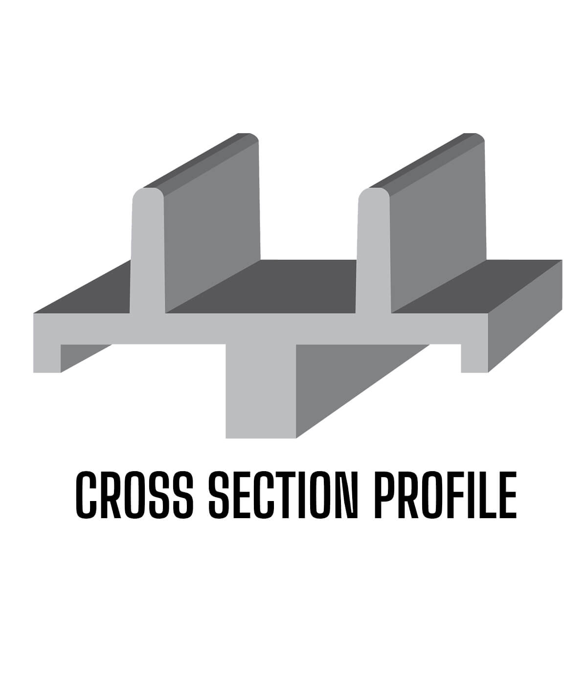 C&A Pro Skis XT Snocross ski cross section profile