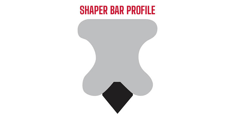 4.5" Stud Boy Shaper Bar